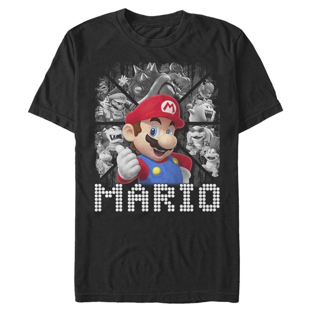 Super Mario Bros Mario and Villains T-Shirt