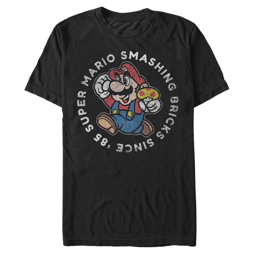 Super Mario - Mario Smashing Bricks Since 85 T-Shirt | GameStop