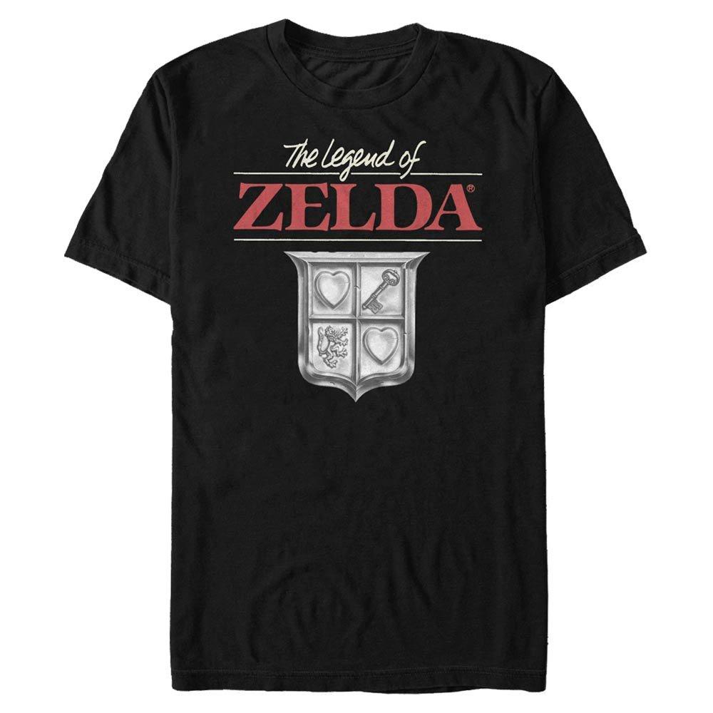 Fifth Sun The Legend of Zelda Black and White Crest T-Shirt | The Market  Place