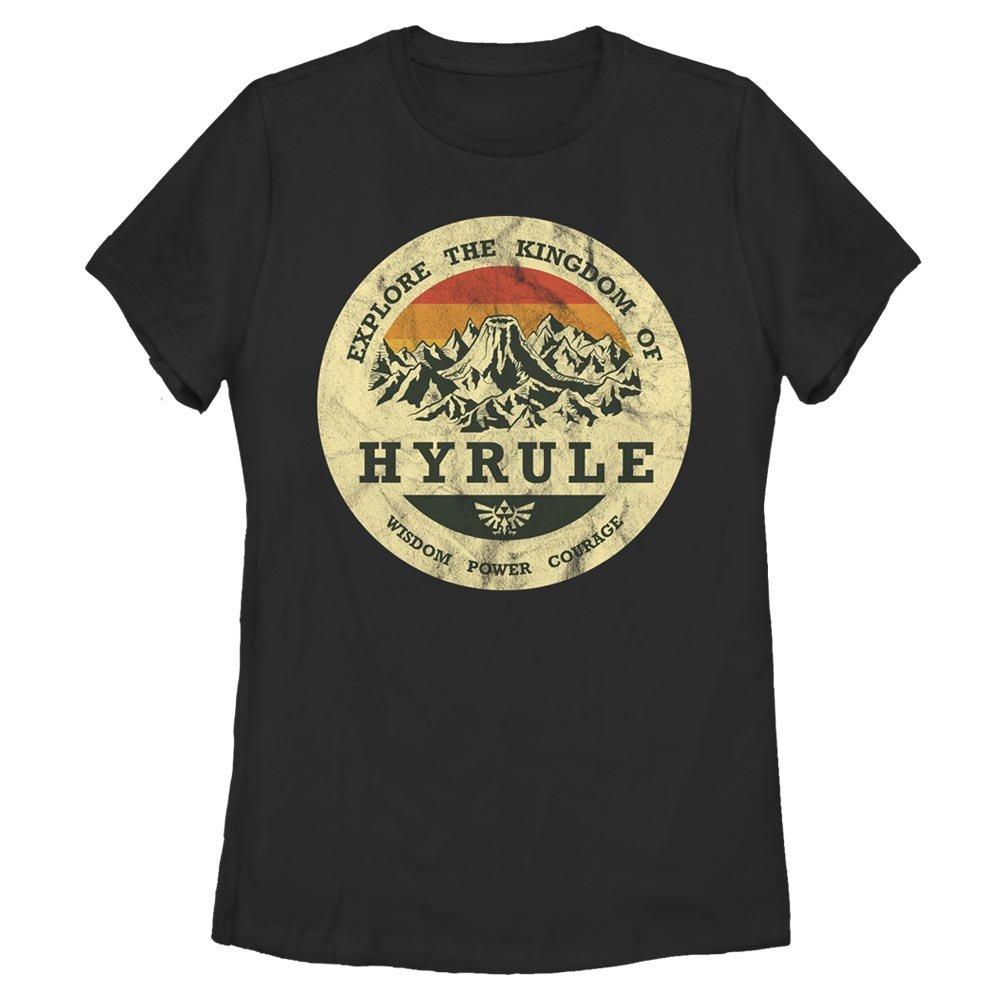 The Legend of Zelda Explore the Kingdom of Hyrule Womens T-Shirt