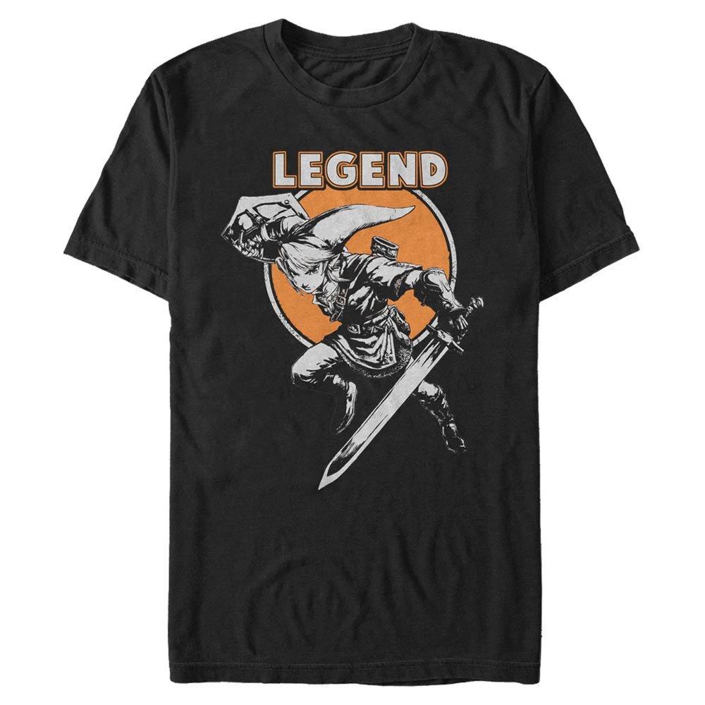 The Legend of Zelda Link Legend Orange Circle T-Shirt