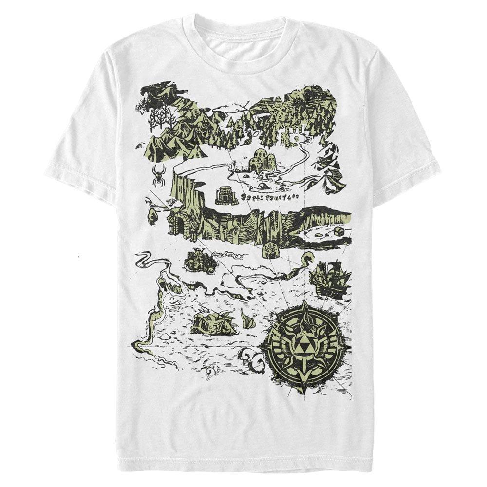 The Legend of Zelda Map of Hyrule T-Shirt