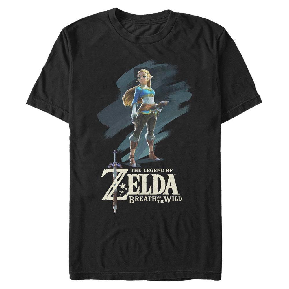 The Legend of Zelda Breath of the Wild Zelda Painted T-Shirt
