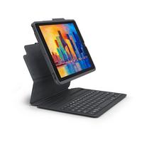 list item 1 of 4 ZAGG Pro Keys Wireless Keyboard and Case for 10.2-in iPad Charcoal