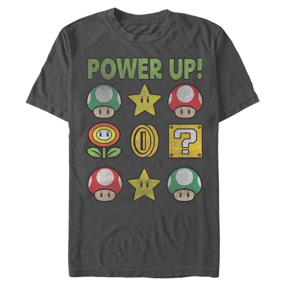 Super Mario Power Up Items T-Shirt