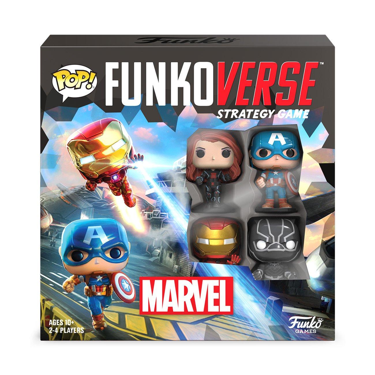 list item 1 of 4 Funko Funkoverse Marvel 100 4 Pack Board Game