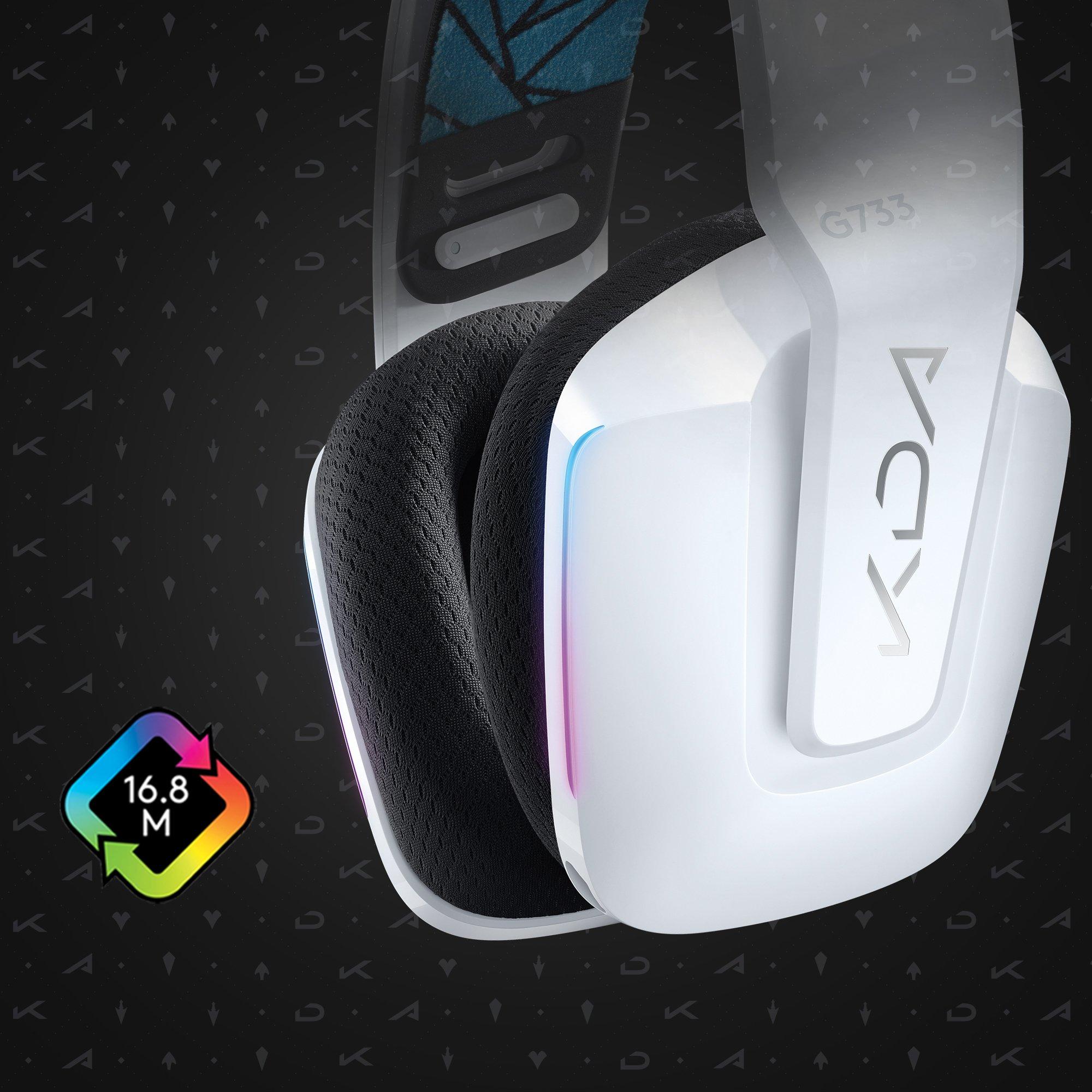 Logitech League of Legends K/DA G733 LIGHTSPEED Wireless RGB White