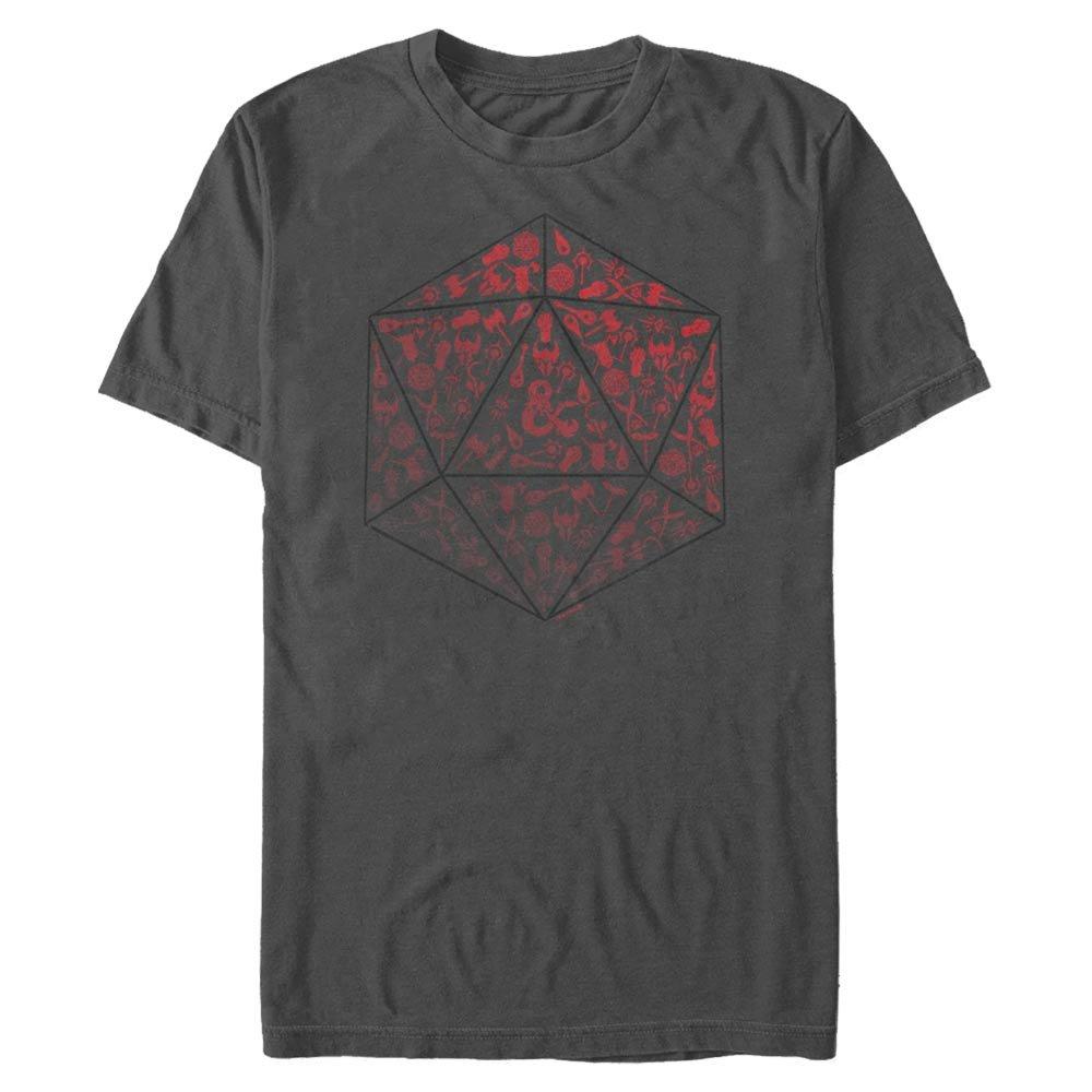 Dungeons and Dragons D20 Icons T-Shirt | GameStop