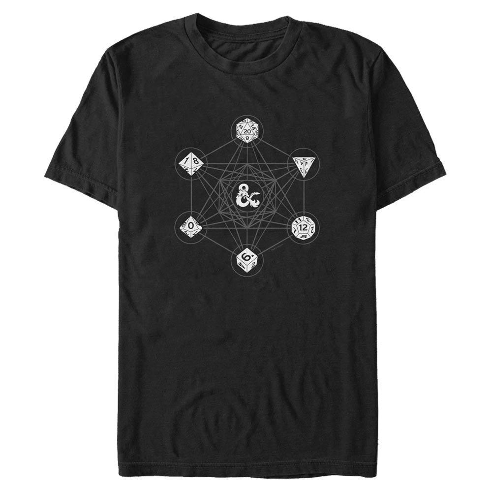 Dungeons and Dragons Geometric Dice Set T-Shirt