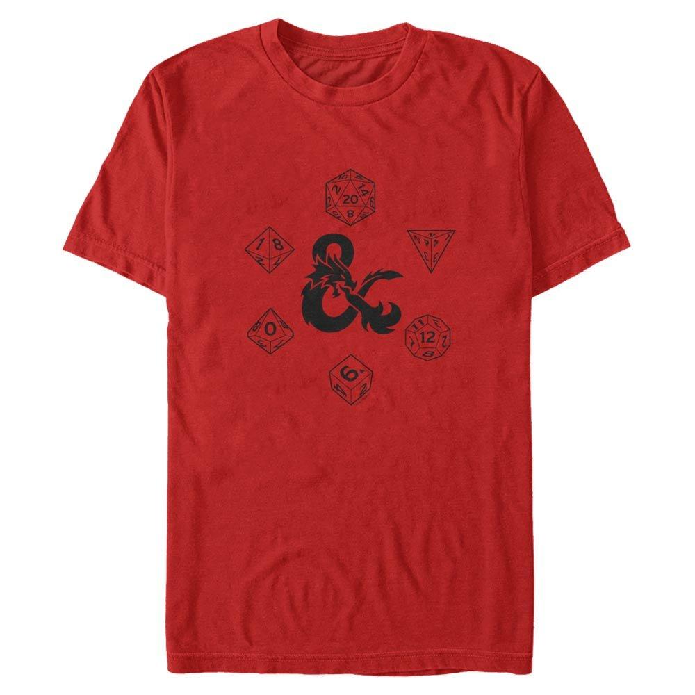 Bioworld Maglietta Dungeons & Dragons Con Logo Ampersand In Lamina - 100% Cotone