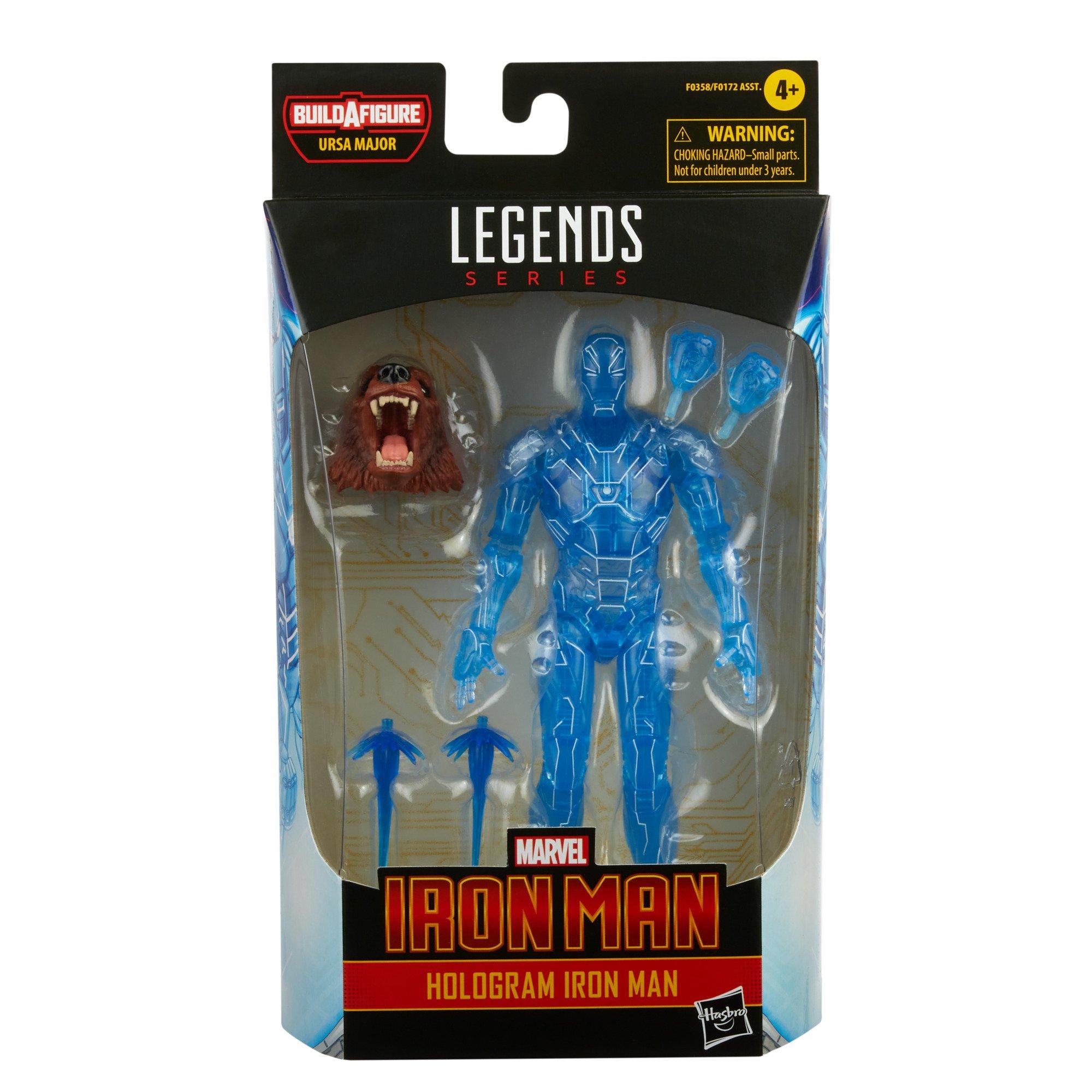 list item 8 of 9 Hasbro Marvel Legends Iron Man Hologram Iron Man 6-in Action Figure