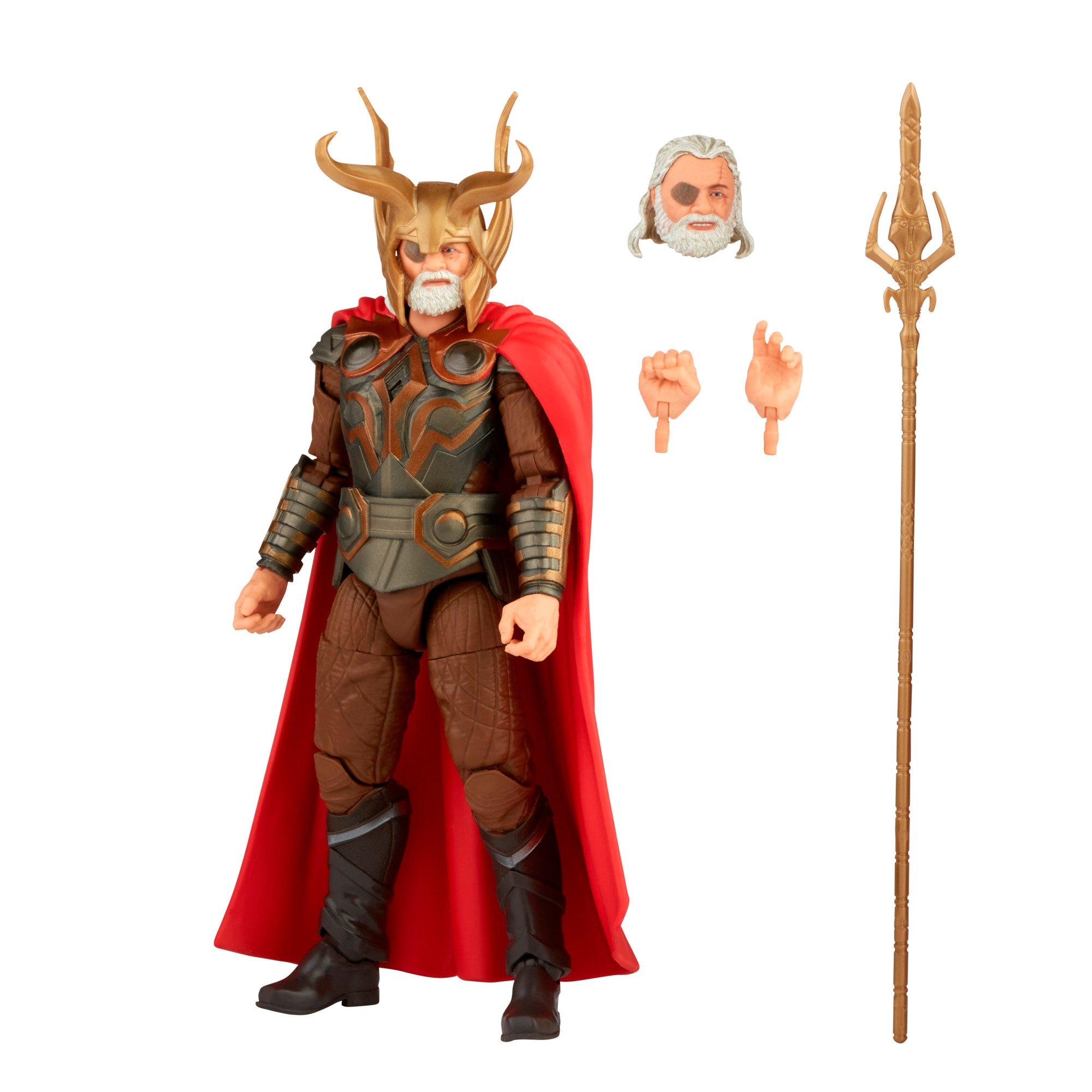 list item 4 of 13 Hasbro Marvel Legends Thor Odin The Infinity Saga Premium 6-in Action Figure