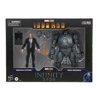 list item 9 of 18 Hasbro Marvel Legends Series The Infinity Saga Iron Man Obadiah Stane and Iron Monger 2 Pack 6-in Action Figure