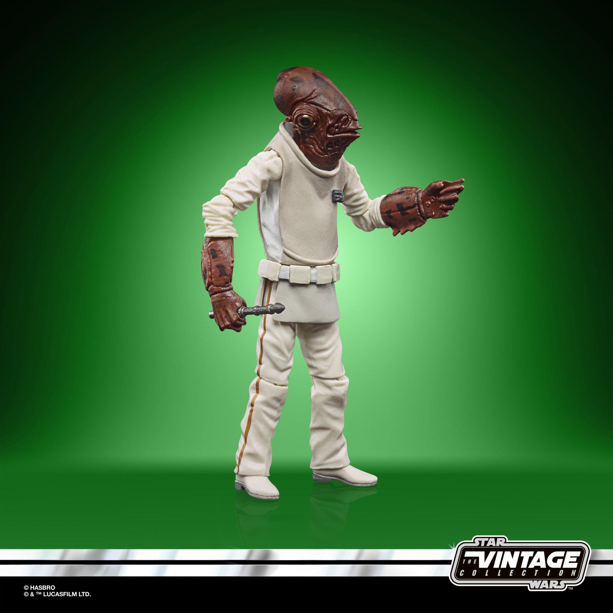 list item 3 of 8 Hasbro Star Wars: The Vintage Colelction Return of the Jedi Admiral Akbar 3.75-in Action Figure