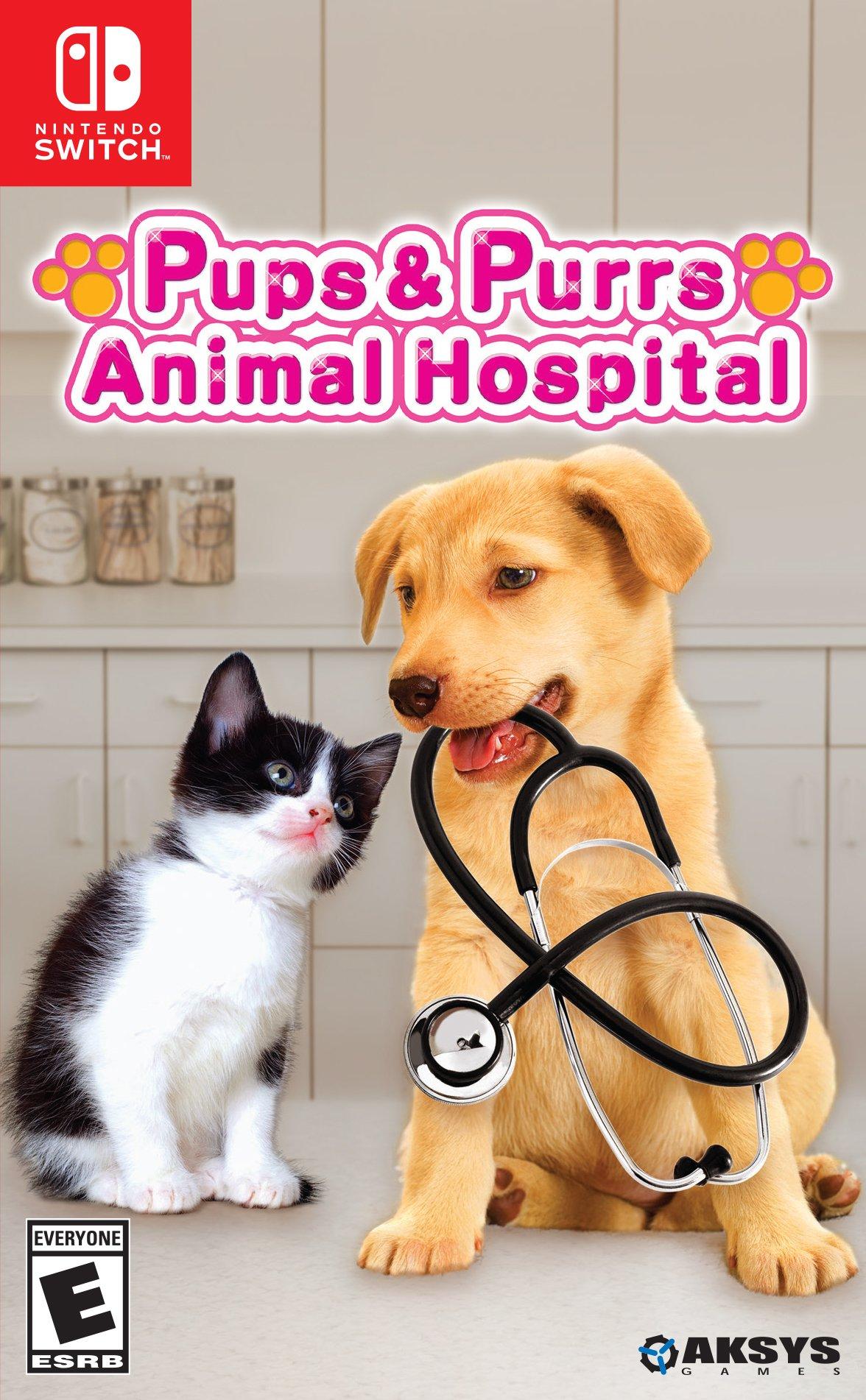 Pups and Purrs Animal Hospital - Nintendo Switch