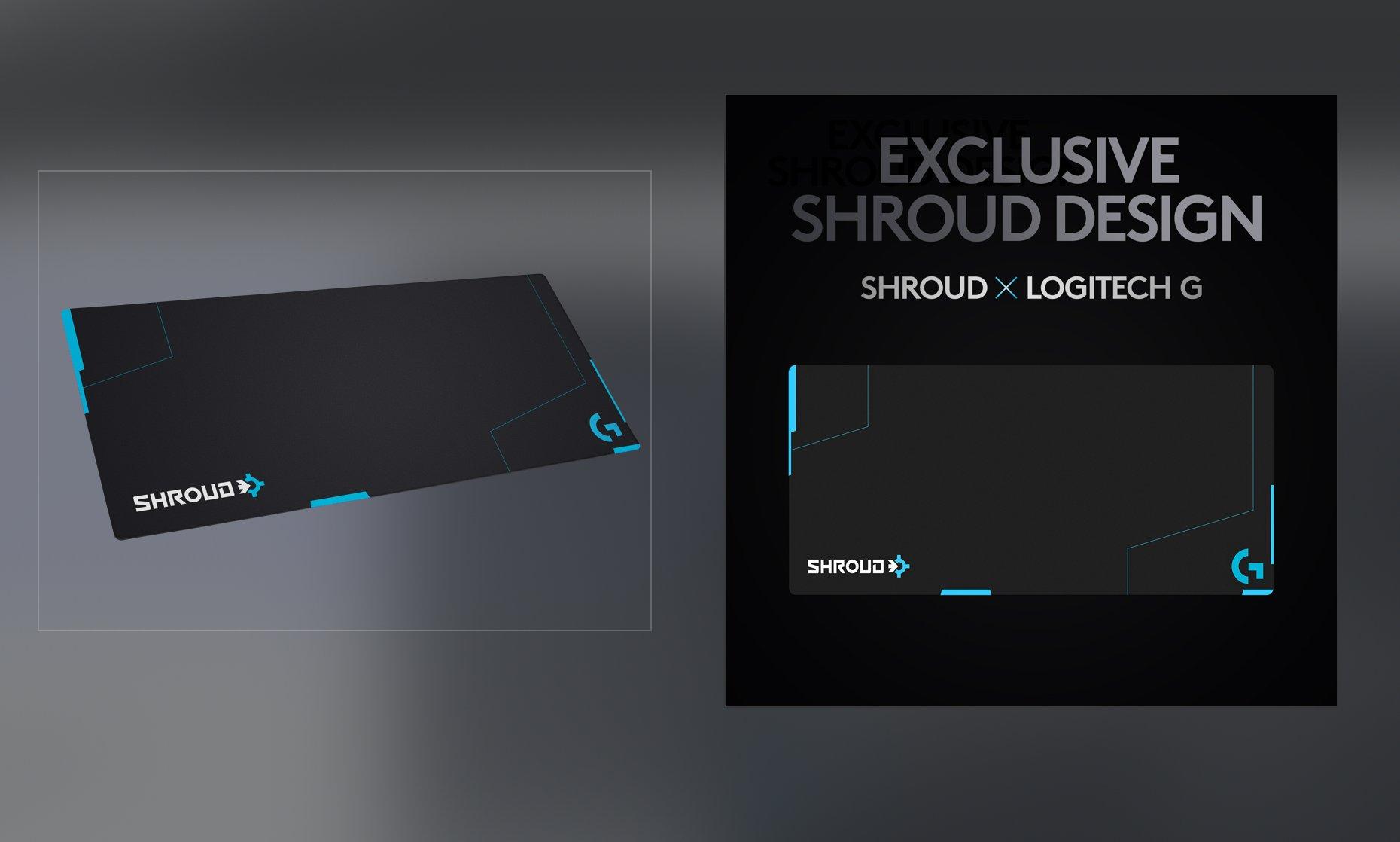 Logitech G840 XL Shroud Gaming Mouse Pad