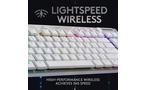 Logitech G915 TKL LIGHTSPEED Wireless White Tactile Switches RGB Gaming Keyboard
