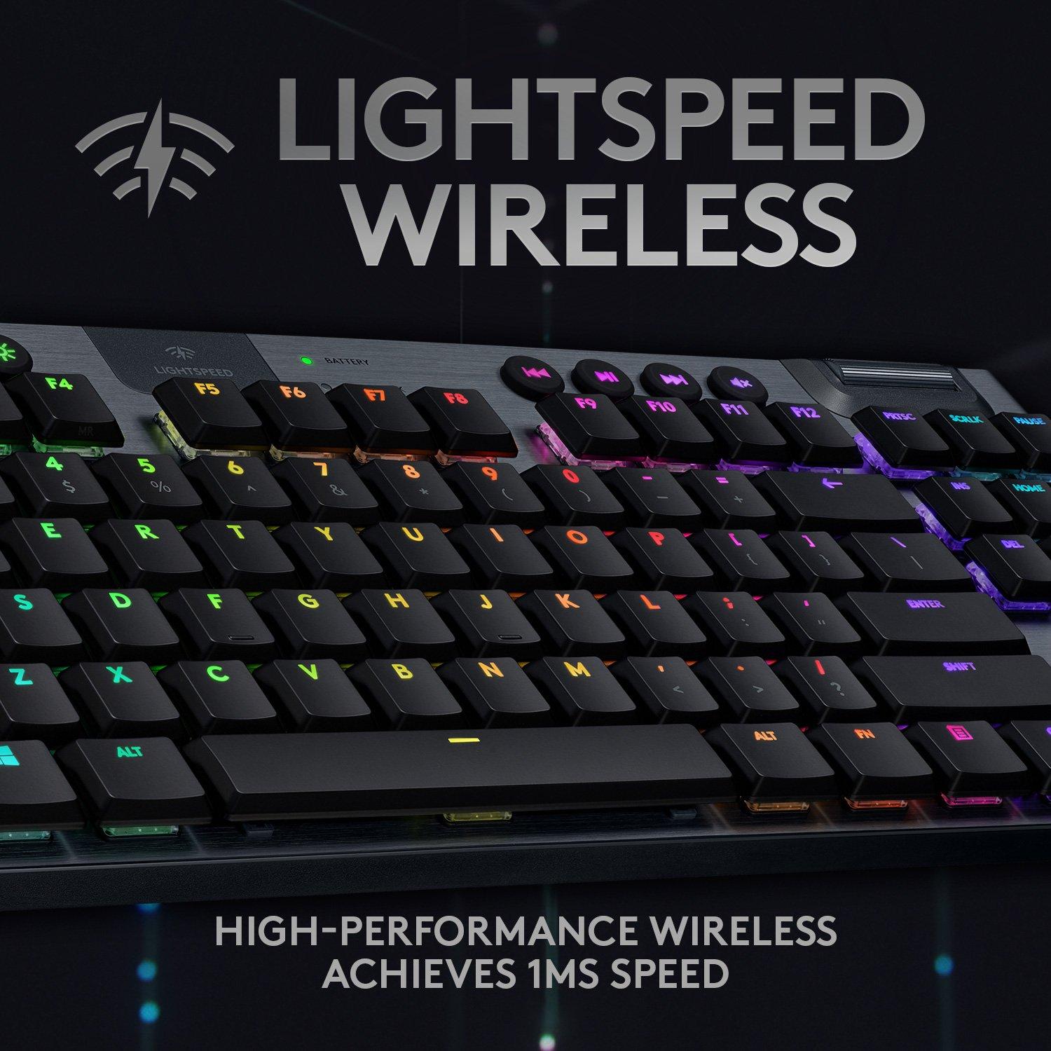 Logitech G915 TKL LIGHTSPEED Wireless Gaming Keyboard GL Linear