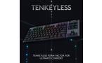 Logitech G915 TKL Lightspeed Wireless Carbon Clicky Switches Gaming Keyboard