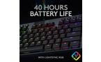 Logitech G915 TKL Lightspeed Wireless Carbon Clicky Switches Gaming Keyboard