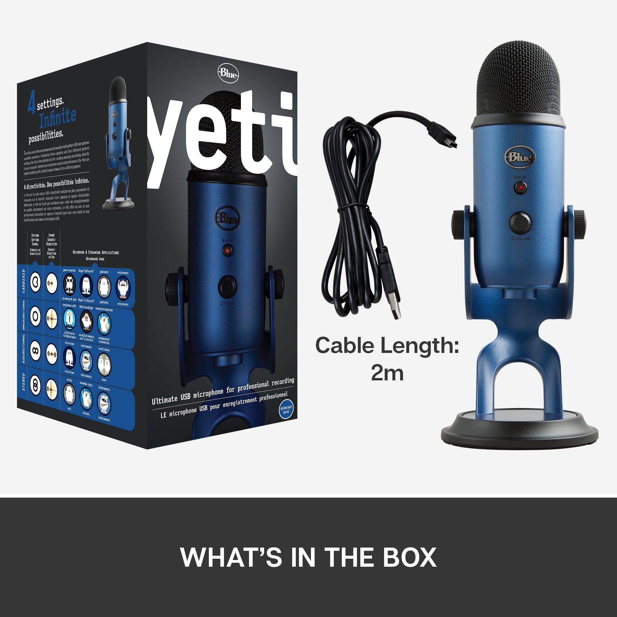 list item 14 of 17 Yeti White Out USB Microphone