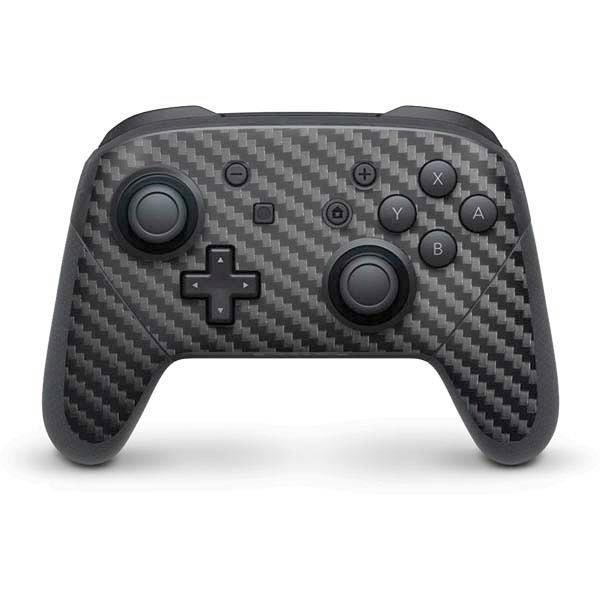 Black Carbon Fiber Controller Skin for Nintendo Switch Pro | GameStop