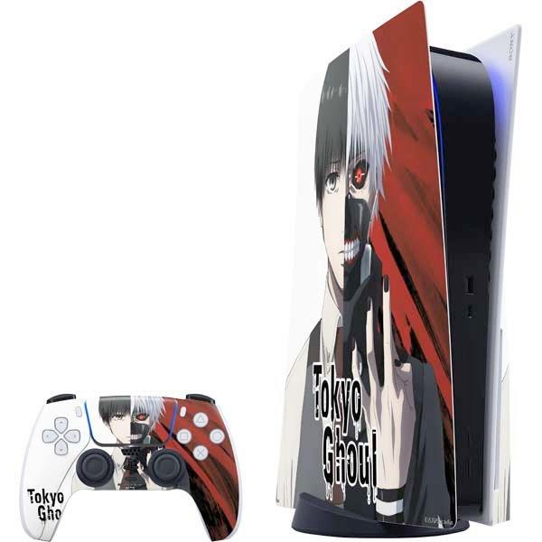 Skinit Tokyo Ghoul Ken Kaneki Split Skin Bundle for PlayStation 5