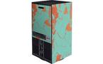 Skinit Turquoise and Orange Marble Skin Bundle for Xbox Series X