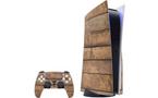 Skinit Early American Wood Planks Skin Bundle for PlayStation 5
