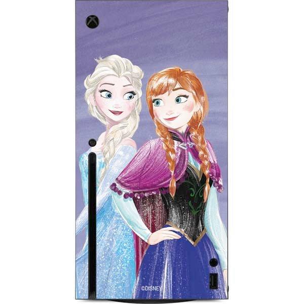 Frozen Elsa and Anna Sisters Console Skin for Xbox Series X GameStop