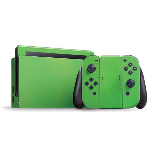 Download Green Carbon Fiber Skin Bundle For Nintendo Switch Nintendo Switch Gamestop
