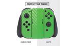 Skinit Green Carbon Fiber Skin Bundle for Nintendo Switch