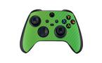 Skinit Green Carbon Fiber Skin Bundle for Xbox Series X
