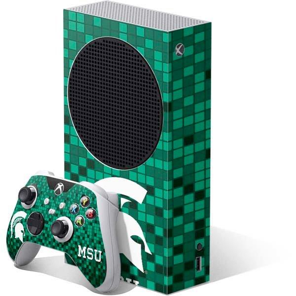 Michigan State University Spartans Digital Pixels Skin Bundle For Xbox Series S Gamestop