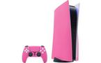 Skinit Pink Carbon Fiber Skin Bundle for PlayStation 5