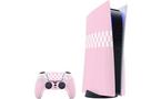 Skinit Pink Checkerboard Skin Bundle for PlayStation 5