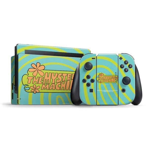 Skinit Scooby- Doo The Mystery Machine Swirl Skin Bundle for Nintendo Switch