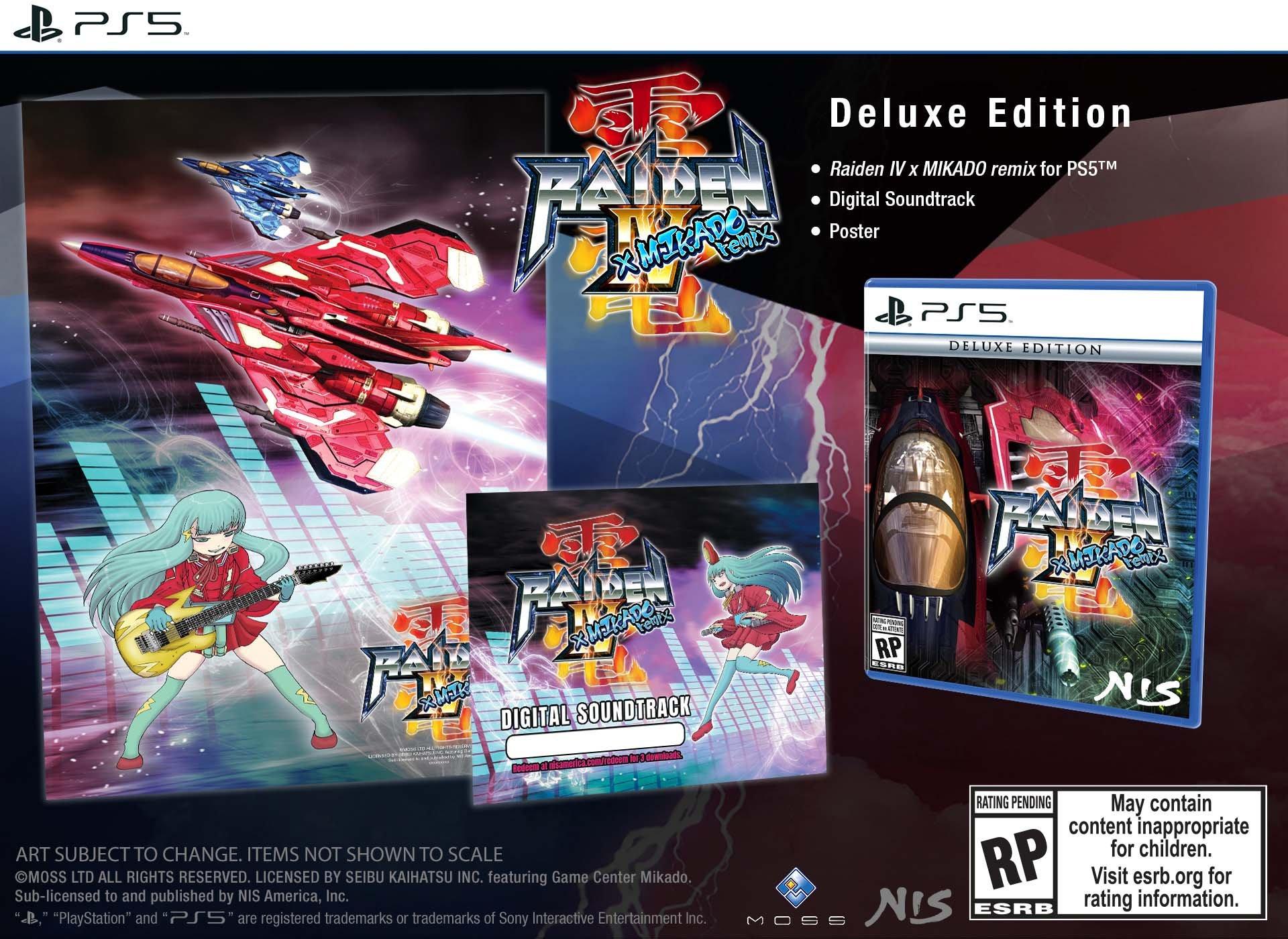 Raiden IV x MIKADO Remix - Deluxe Edition - PlayStation 5 | NIS 
