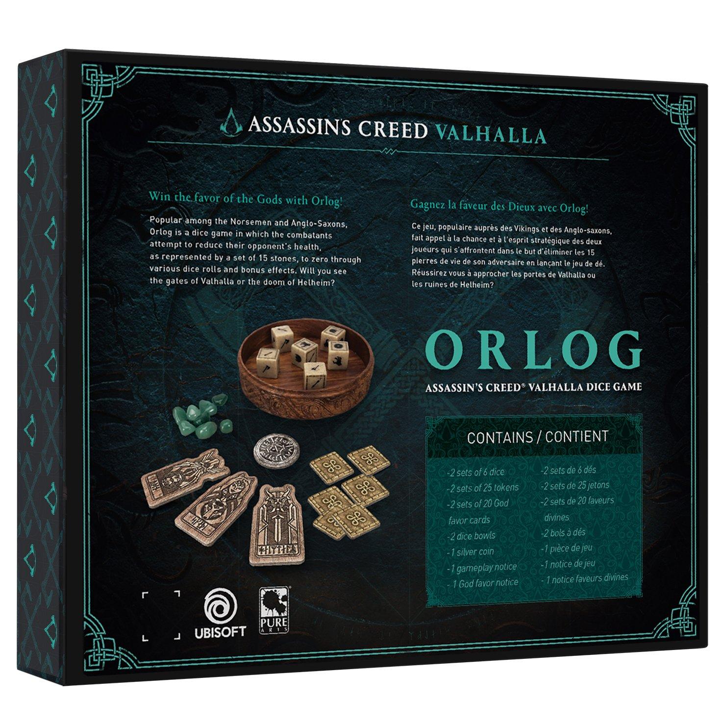 Toys & Games Board Games Games & Puzzles Orlog Board Game Viking Dice