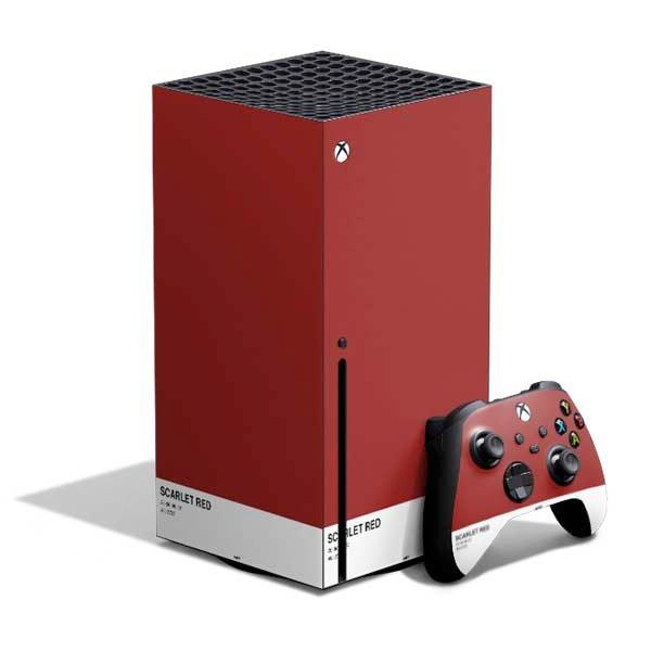 Color Palette Scarlet Red Skin Bundle For Xbox Series X Gamestop