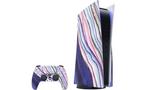 Skinit Geode Violet Watercolor Skin Bundle for PlayStation 5
