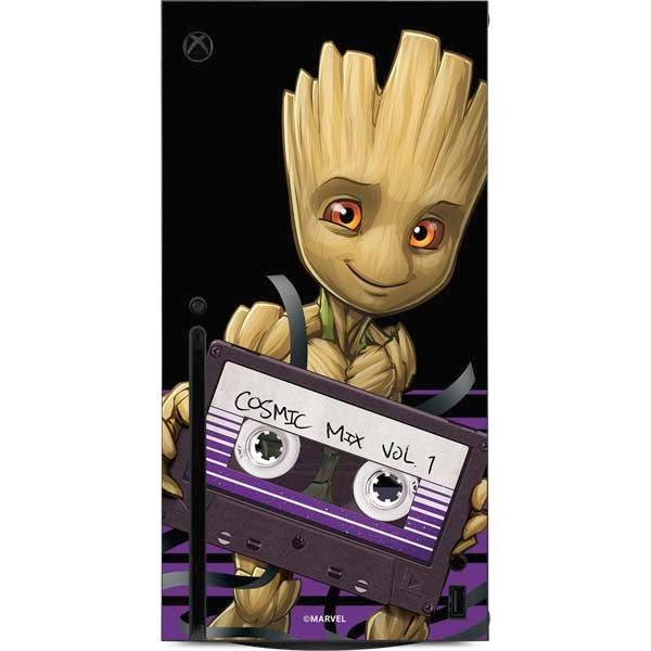 Download Guardians Of The Galaxy Baby Groot Console Skin For Xbox Series X Xbox Series X Gamestop