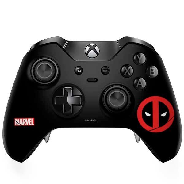 Deadpool Black Logo Controller Skin for Xbox One Elite | Xbox One ...