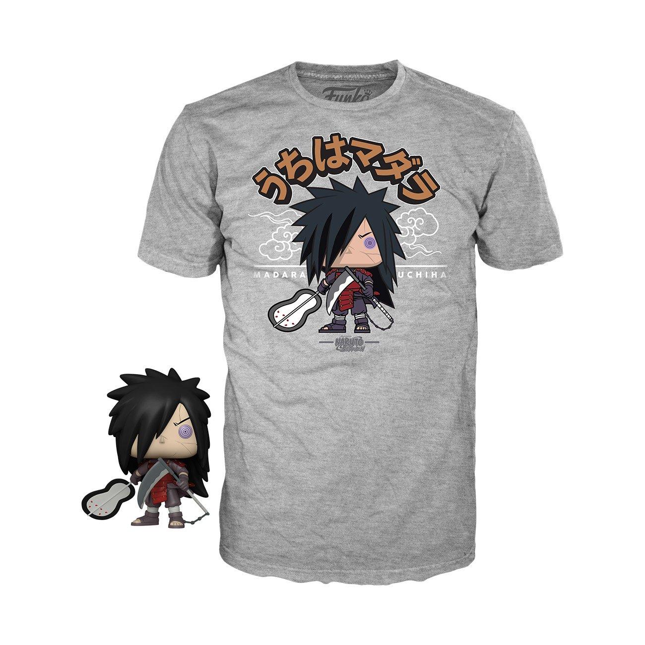 Funko Pop And Tee Naruto Madara With Weapons Only At Gamestop Gamestop