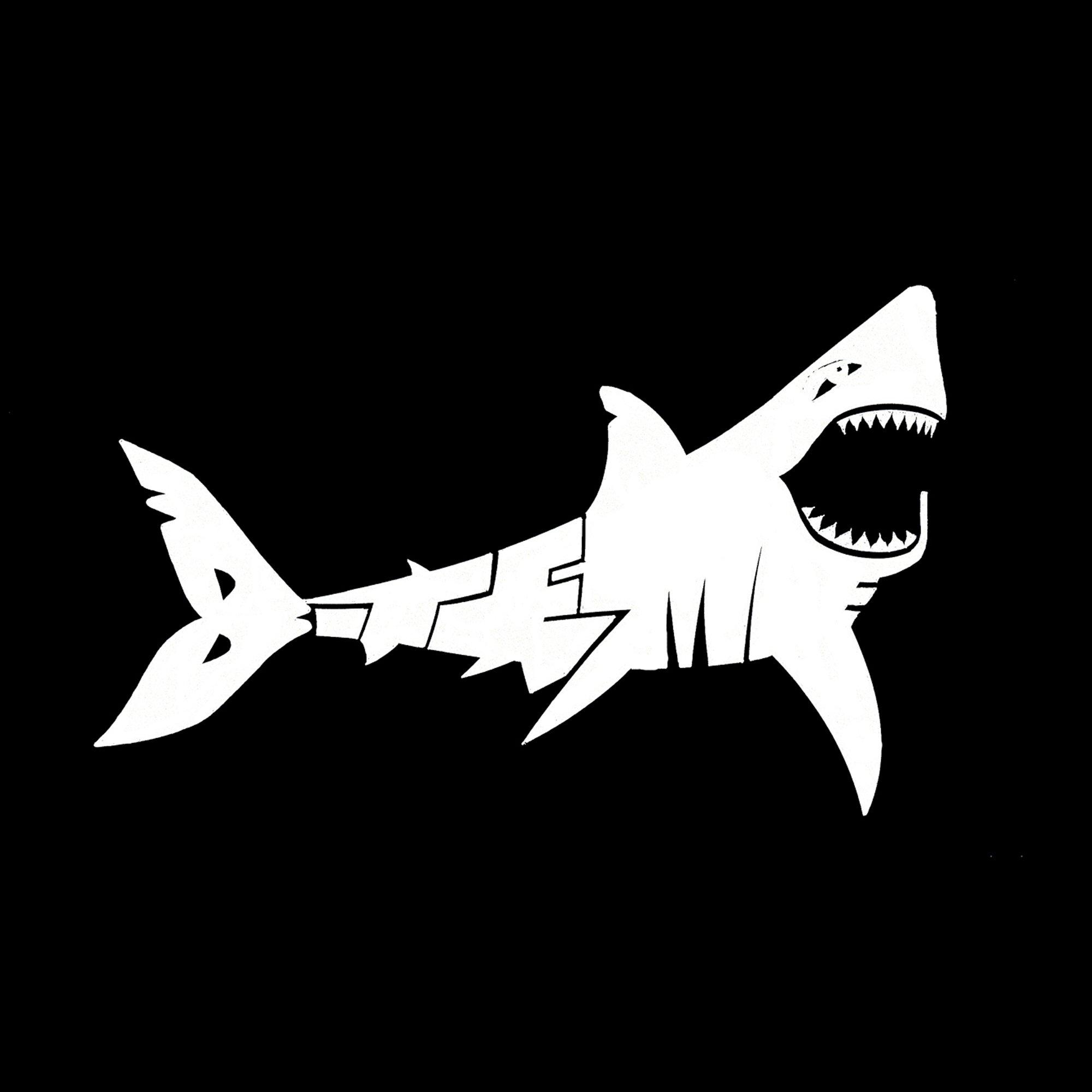 Download Bite Me Shark Word Art Mens Long Sleeve T Shirt Gamestop