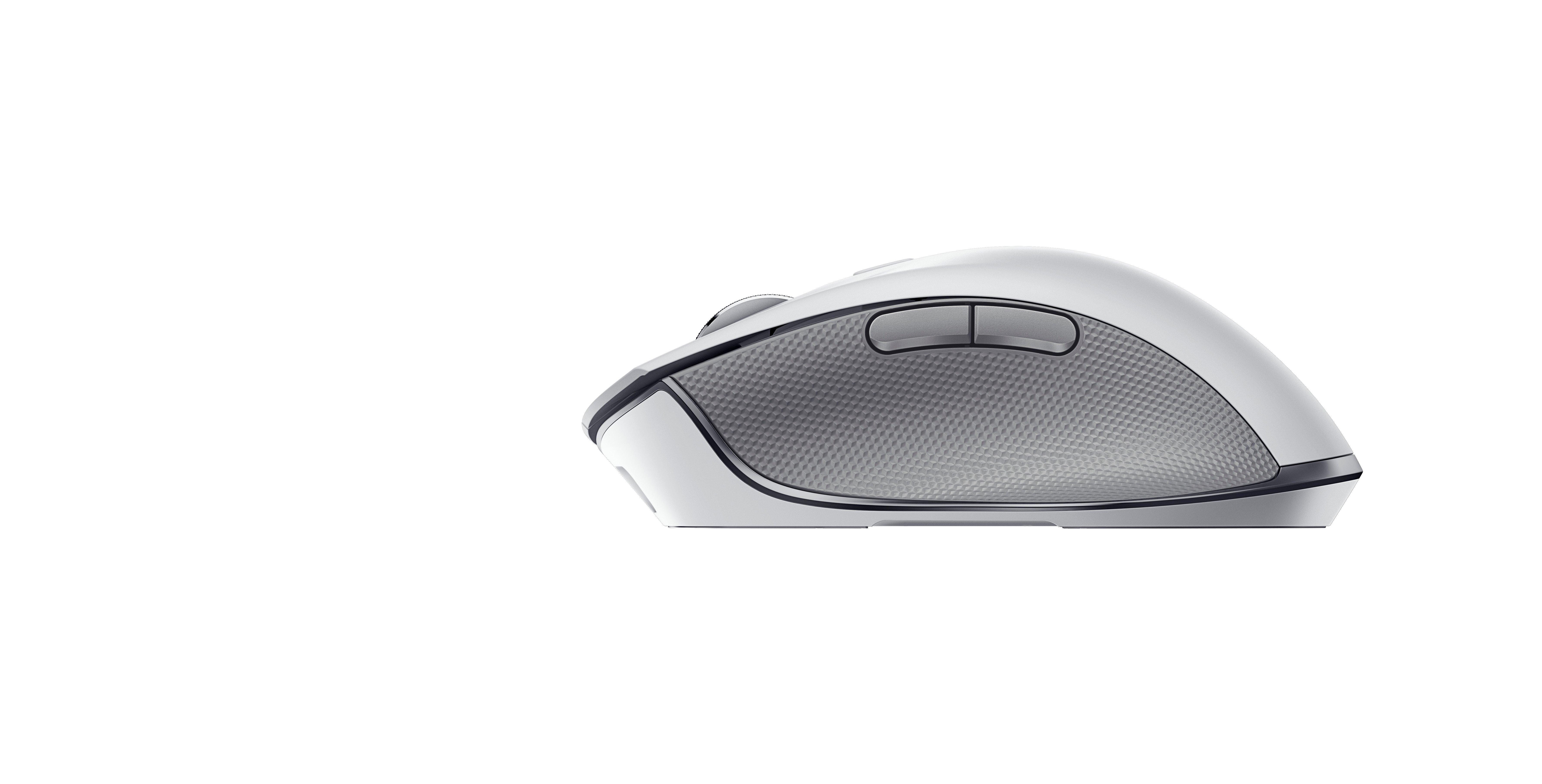 list item 3 of 3 Razer Pro Click Mercury Ergonomic Form Factor Wireless Mouse Designed with Humanscale