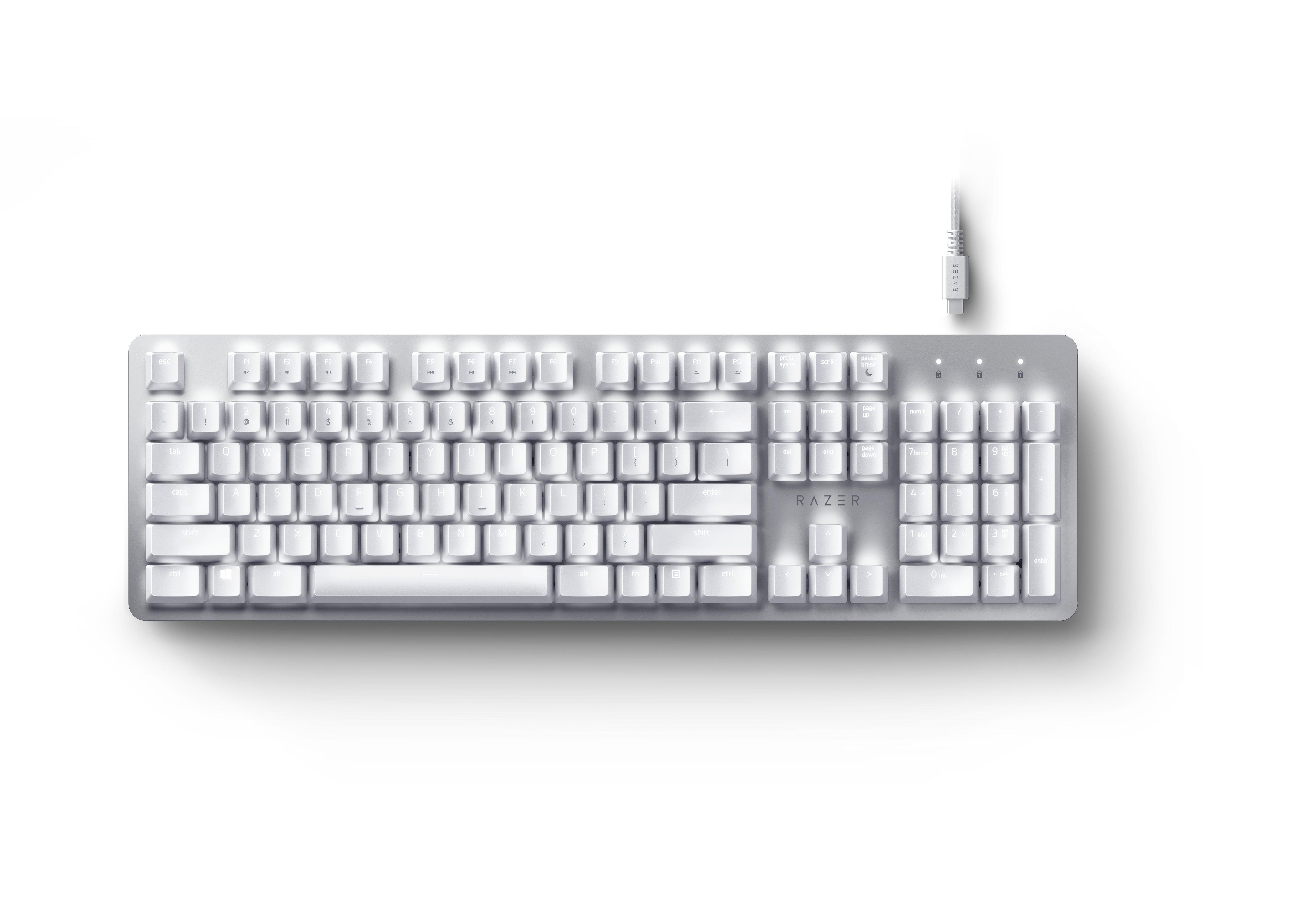 Клавиатура white. Клавиатура Razer Pro Type. Razer беспроводная белая клавиатура. Клавиатура Razer белая. Razer клавиатура механическая белая.