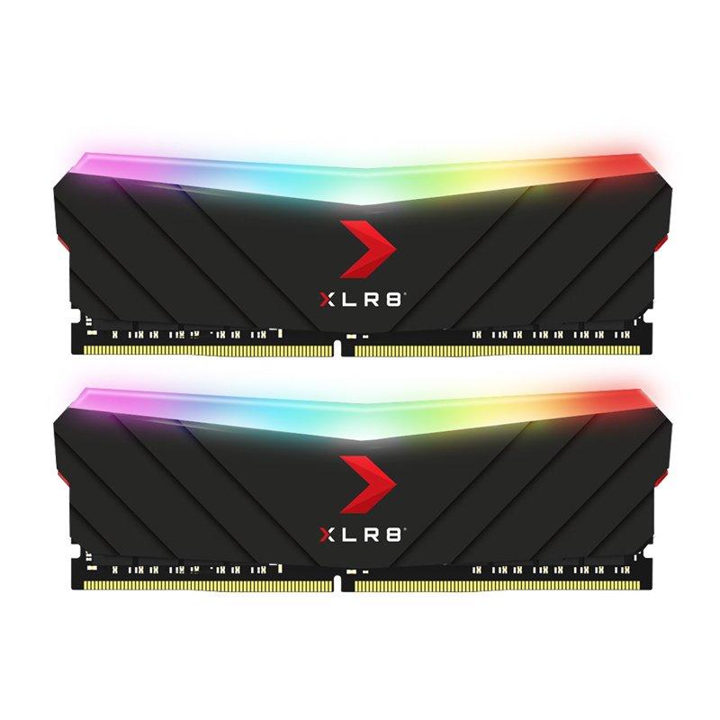 list item 6 of 8 PNY XLR8 Gaming EPICX RGB 16 GB (2 x 8 GB) Desktop Memory Kit MD16GK2D4320016XRGB