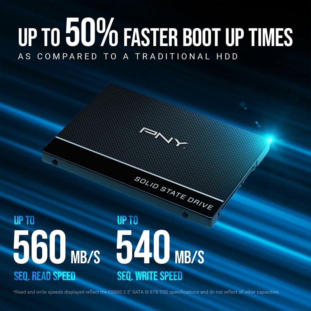 PNY CS900 960 GB Solid State Drive SSD7CS900-960-RB