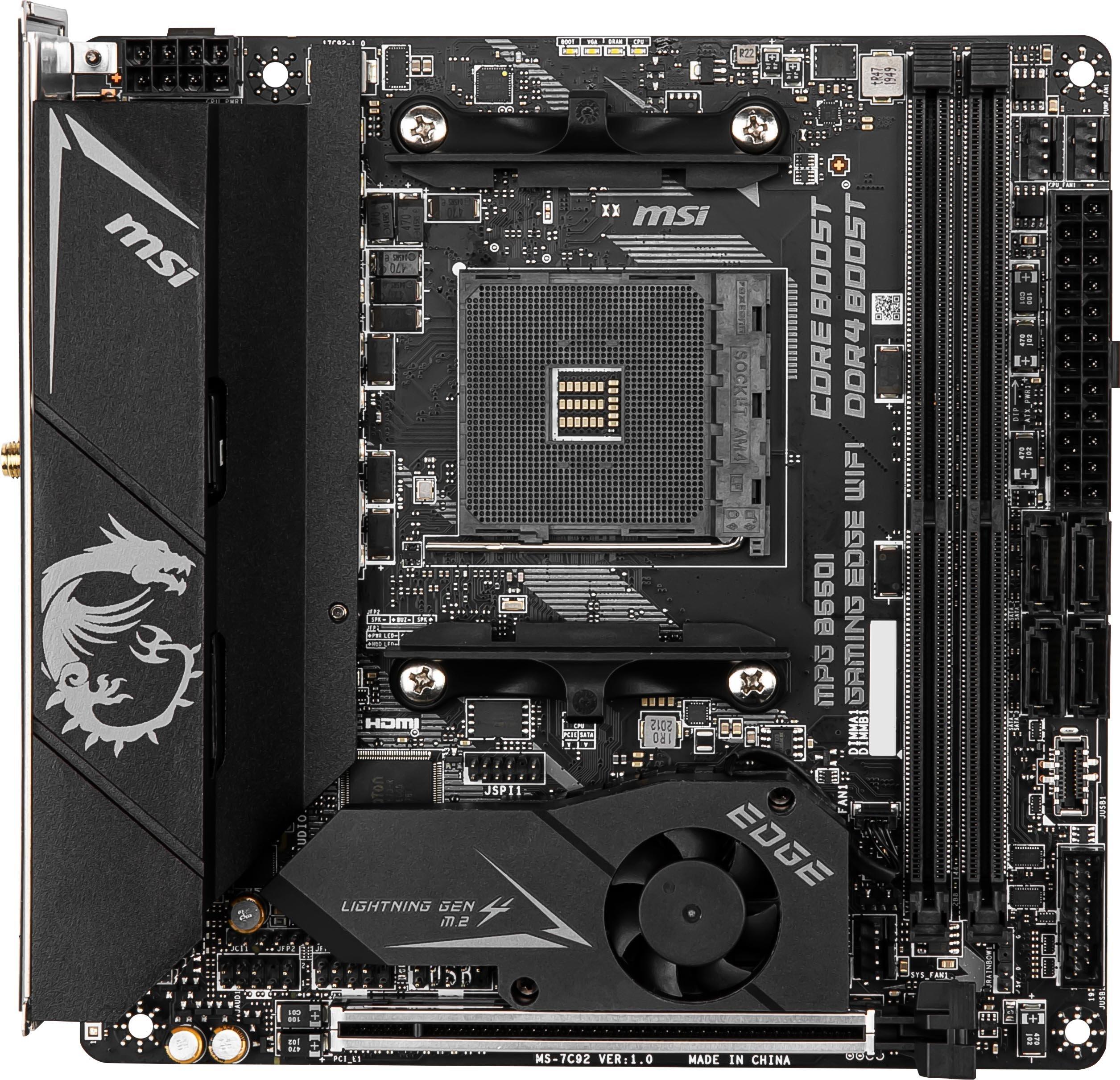 MSI B550 GAMING EDGE WIFI DDR4 AMD Gaming Motherboard